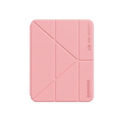 Apple iPad Air 11 2024 Kılıf Skinarma Kalemlikli Arkası Şeffaf Standlı Magnetik Zeta Kılıf - 2