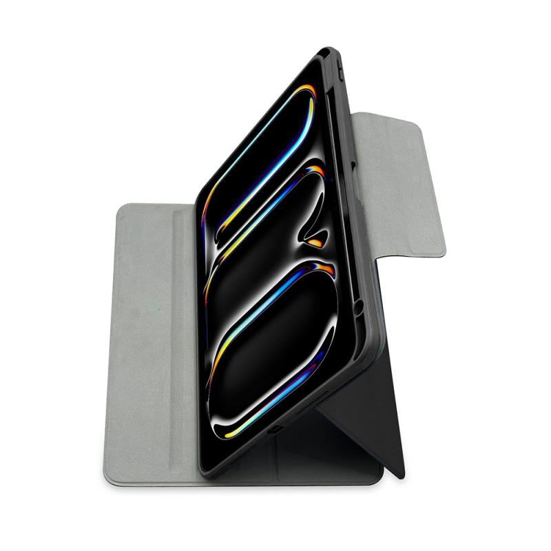 Apple iPad Air 11 2024 Raptic Spin Detachable Folio PU Ayrılabilir Kalem Bölmeli Standlı Kılıf - 11