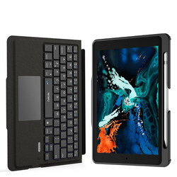 Apple iPad Air 11 2024 Wiwu Keyboard Folio Kablosuz Klavyeli Kılıf - 6