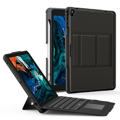 Apple iPad Air 11 2024 Wiwu Keyboard Folio Kablosuz Klavyeli Kılıf - 7