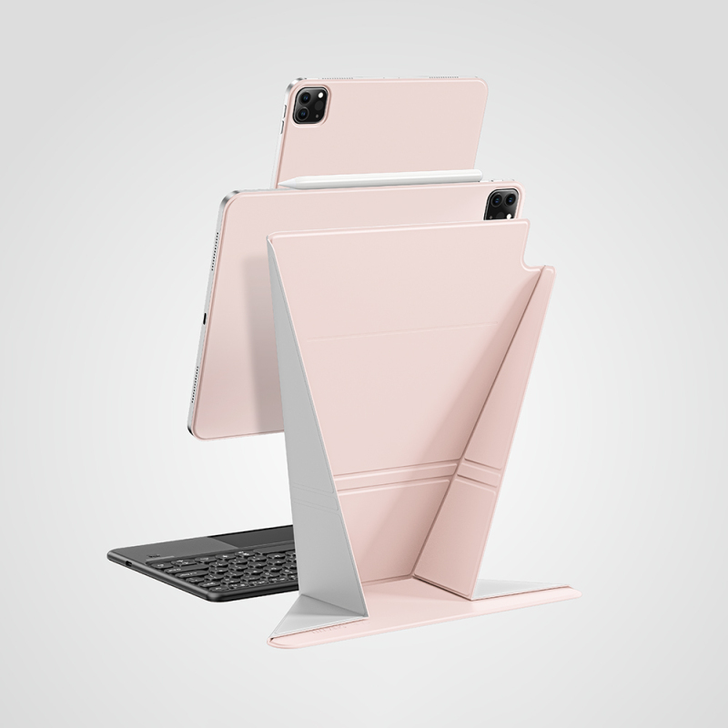 Apple iPad Air 11 2025 M3 Amazingthing Matte Pro Mag Folio Foldable Magnetic Stand Case - 18