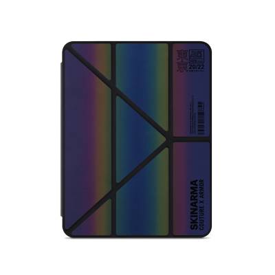 Apple iPad Air 11 2025 M3 Case SkinArma Holographic Design Transparent Back Removable Magnetic Kira Kobai Case - 2