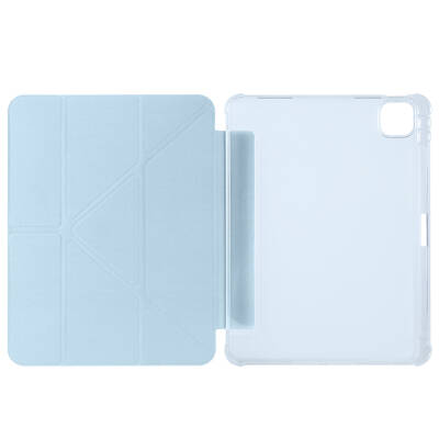 Apple iPad Air 11 2025 M3 Case Zore Tri Folding Stand Case with Pencil Compartment - 29