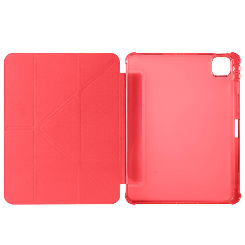 Apple iPad Air 11 2025 M3 Case Zore Tri Folding Stand Case with Pencil Compartment - 26