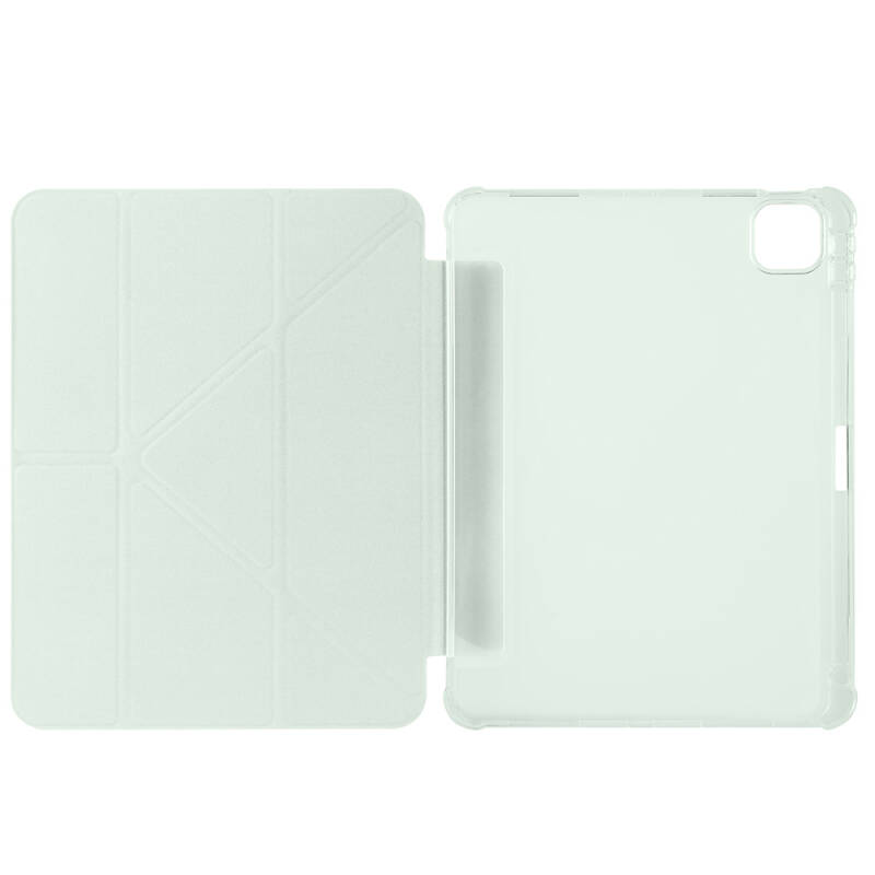 Apple iPad Air 11 2025 M3 Case Zore Tri Folding Stand Case with Pencil Compartment - 32
