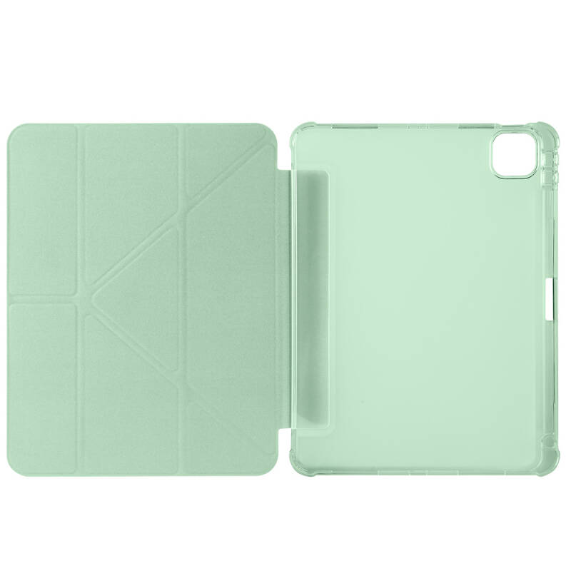 Apple iPad Air 11 2025 M3 Case Zore Tri Folding Stand Case with Pencil Compartment - 33