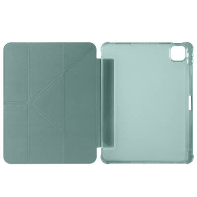 Apple iPad Air 11 2025 M3 Case Zore Tri Folding Stand Case with Pencil Compartment - 35
