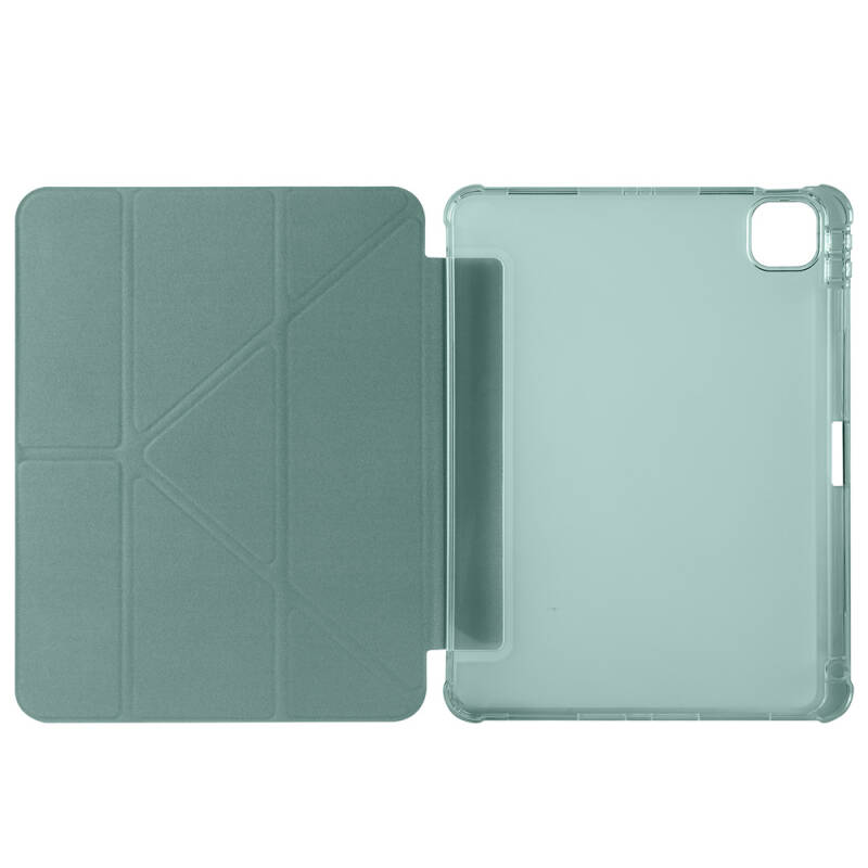 Apple iPad Air 11 2025 M3 Case Zore Tri Folding Stand Case with Pencil Compartment - 35