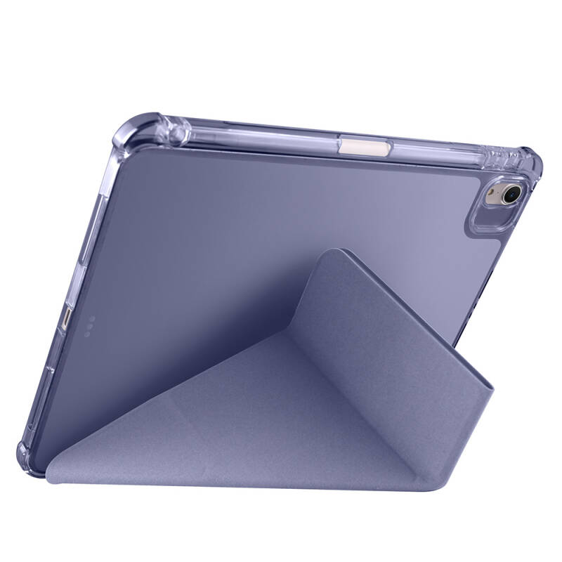 Apple iPad Air 11 2025 M3 Case Zore Tri Folding Stand Case with Pencil Compartment - 24