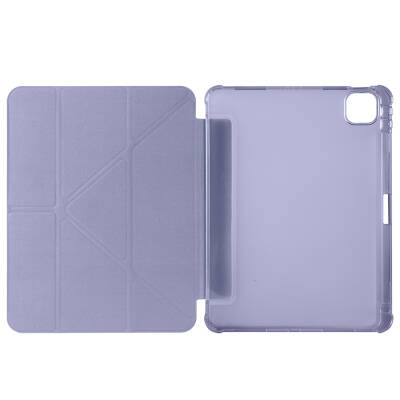 Apple iPad Air 11 2025 M3 Case Zore Tri Folding Stand Case with Pencil Compartment - 36