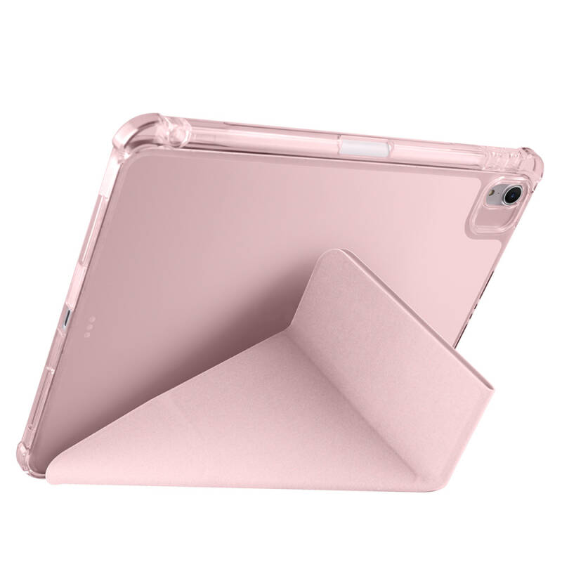 Apple iPad Air 11 2025 M3 Case Zore Tri Folding Stand Case with Pencil Compartment - 19