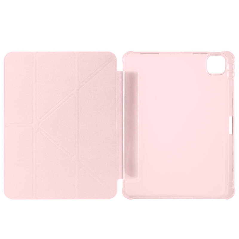 Apple iPad Air 11 2025 M3 Case Zore Tri Folding Stand Case with Pencil Compartment - 30