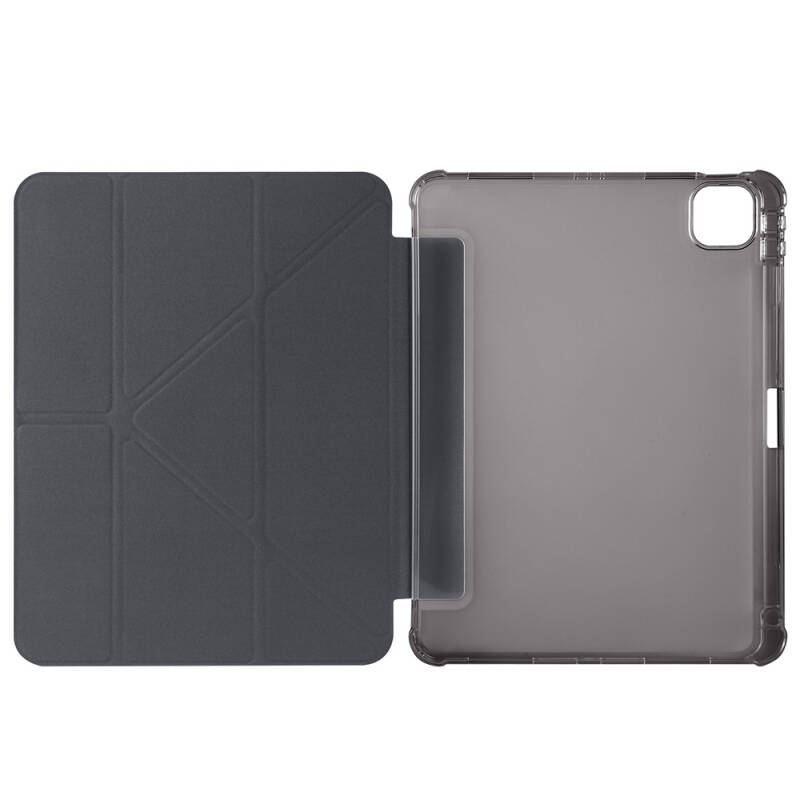Apple iPad Air 11 2025 M3 Case Zore Tri Folding Stand Case with Pencil Compartment - 37