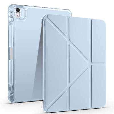 Apple iPad Air 11 2025 M3 Case Zore Tri Folding Stand Case with Pencil Compartment - 10