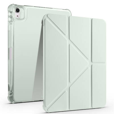 Apple iPad Air 11 2025 M3 Case Zore Tri Folding Stand Case with Pencil Compartment - 13