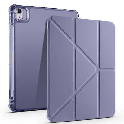 Apple iPad Air 11 2025 M3 Case Zore Tri Folding Stand Case with Pencil Compartment - 9