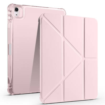 Apple iPad Air 11 2025 M3 Case Zore Tri Folding Stand Case with Pencil Compartment - 5
