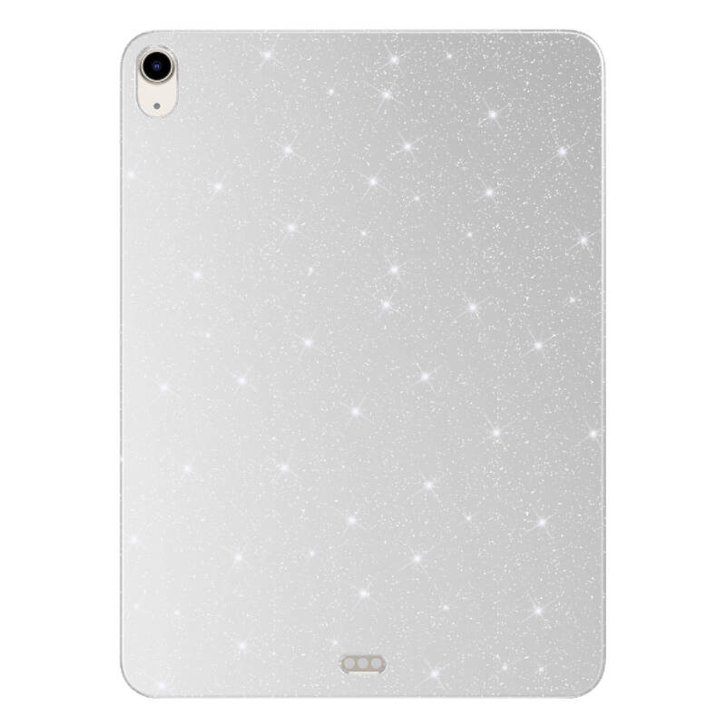 Apple iPad Air 11 2025 M3 Glitter Shiny Look Zore Tablet Cotton Case - 4