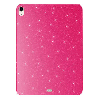 Apple iPad Air 11 2025 M3 Glitter Shiny Look Zore Tablet Cotton Case - 6