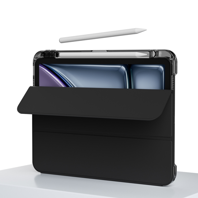 Apple iPad Air 11 2025 M3 Kılıf Magnetik Ayrılabilen Airbagli Zore Sliding Tablet Kılıfı - 33