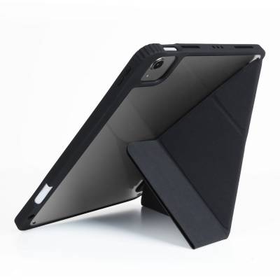 Apple iPad Air 11 2025 M3 Kılıf SkinArma 360 Tam Koruma Airbagli Arkası Şeffaf Standlı Shingoki Kılıf - 5