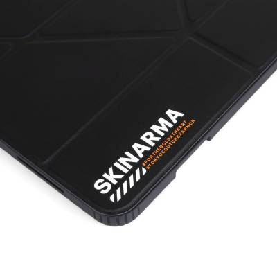 Apple iPad Air 11 2025 M3 Kılıf SkinArma 360 Tam Koruma Airbagli Arkası Şeffaf Standlı Shingoki Kılıf - 6