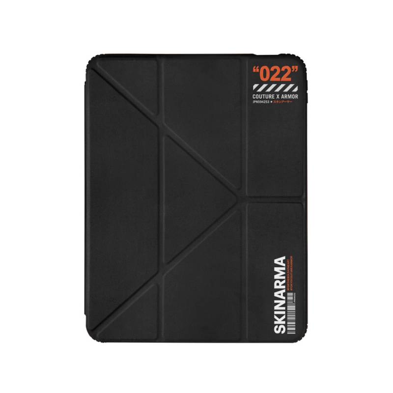 Apple iPad Air 11 2025 M3 Kılıf SkinArma 360 Tam Koruma Airbagli Arkası Şeffaf Standlı Shingoki Kılıf - 1