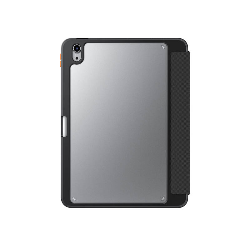 Apple iPad Air 11 2025 M3 Kılıf SkinArma Kabartma Baskı Tasarımlı 360 Tam Koruma Arkası Şeffaf Standlı Gamma Kılıf - 7