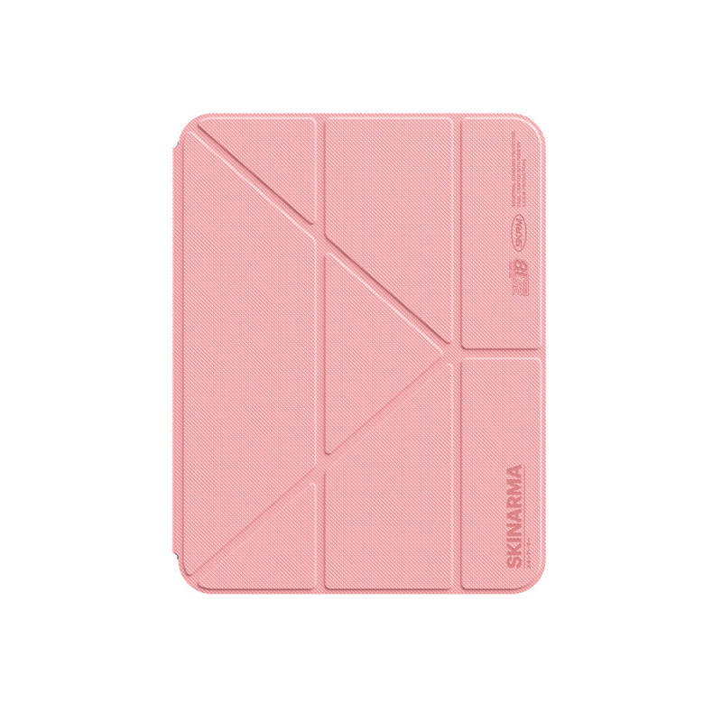 Apple iPad Air 11 2025 M3 Kılıf Skinarma Kalemlikli Arkası Şeffaf Standlı Magnetik Zeta Kılıf - 2
