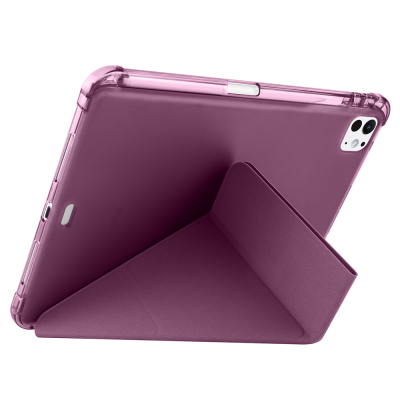 Apple iPad Air 11 2025 M3 Kılıf Zore Tri Folding Kalem Bölmeli Standlı Kılıf - 10