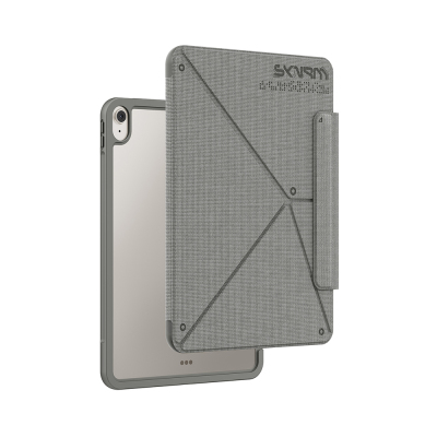 Apple iPad Air 11 2026 M4 Case Skinarma Textured Design Magnetic Trilon Case with Pen Holder and Stand - 3