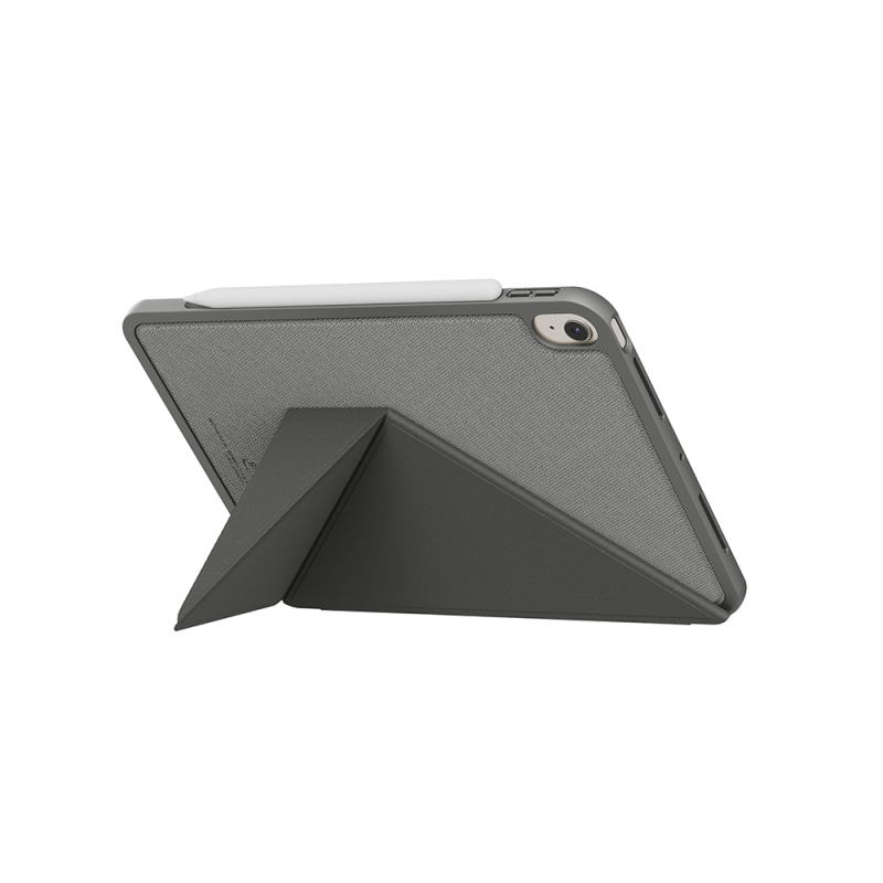 Apple iPad Air 11 2026 M4 Kılıf Skinarma Kalemlikli Dokulu Tasarım Standlı Magnetik Trilon Kılıf - 4