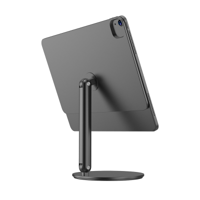 Apple iPad Air 12.9 2020 (4.Nesil) Wiwu ZM-310 360 Derece Dönebilen Magnetik Başlıklı Tablet Standı - 5