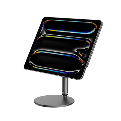 Apple iPad Air 12.9 2020 (4.Nesil) Wiwu ZM-310 360 Derece Dönebilen Magnetik Başlıklı Tablet Standı - 7