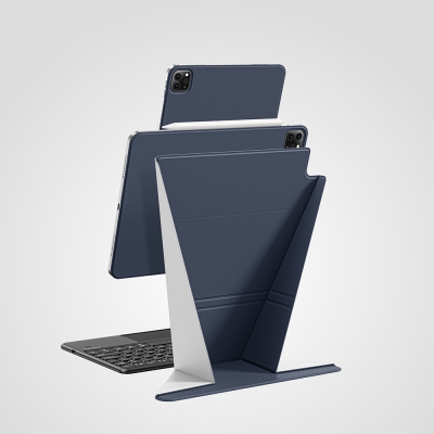 Apple iPad Air 13 2024 Amazingthing Matte Pro Mag Folio Katlanabilir Magnetik Standlı Kılıf - 7