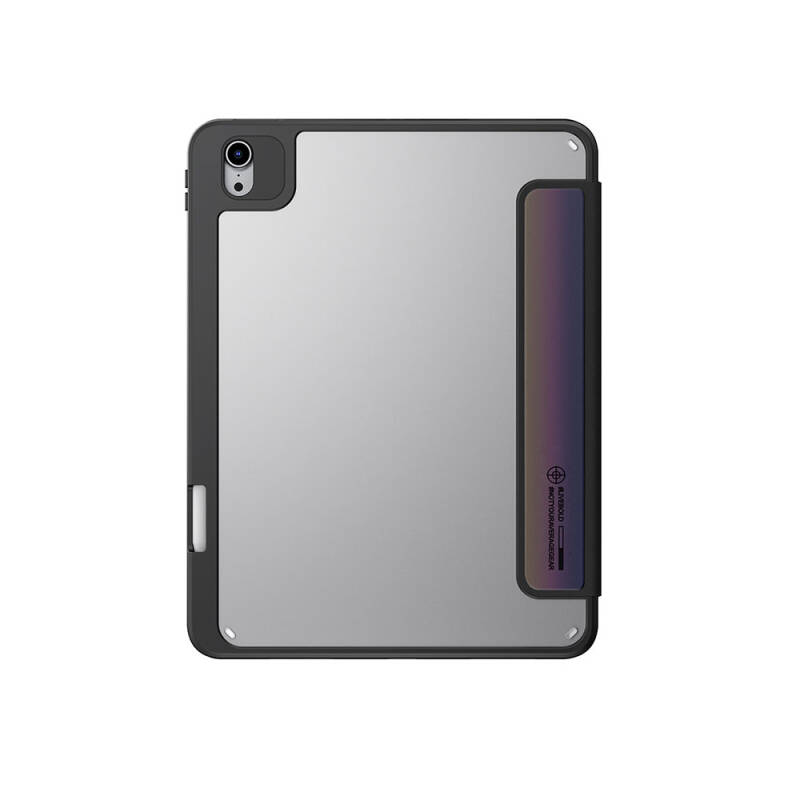 Apple iPad Air 13 2024 Case SkinArma Holographic Designed Transparent Back Removable Magnetic Kira Kobai Case - 3