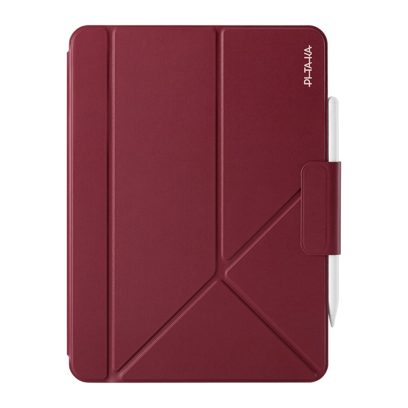 Apple iPad Air 13 2024 Pitaka Folio 3 Kalem Bölmeli Standlı Kılıf - 2