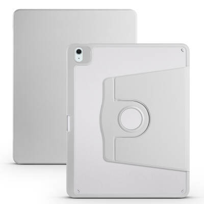 Apple iPad Air 13 2025 M3 Case Zore Thermal Pen Compartment Rotatable Stand Case - 5