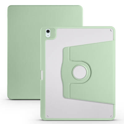 Apple iPad Air 13 2025 M3 Case Zore Thermal Pen Compartment Rotatable Stand Case - 6