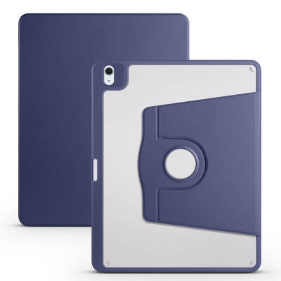 Apple iPad Air 13 2025 M3 Case Zore Thermal Pen Compartment Rotatable Stand Case - 3