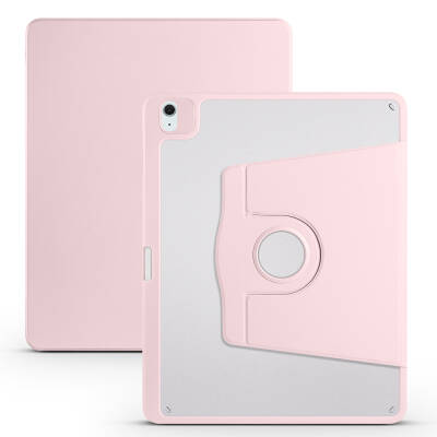 Apple iPad Air 13 2025 M3 Kılıf Zore Termik Kalem Bölmeli Dönebilen Standlı Kılıf - 10