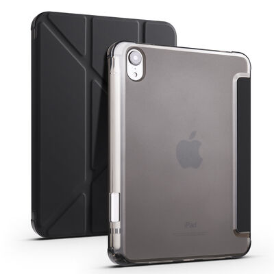 Apple iPad Mini 2021 (6.Generation) Case Zore Tri Folding Smart With Pen Stand Case - 7
