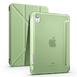 Apple iPad Mini 2021 (6.Nesil) Kılıf Zore Tri Folding Kalem Bölmeli Standlı Kılıf - 1