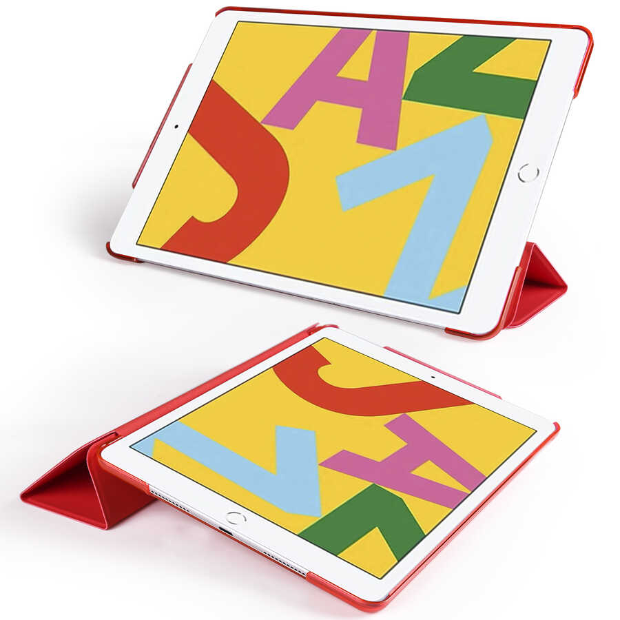 Apple iPad 10.2 (8.Nesil) Zore Smart Cover Standlı 1-1 Kılıf - 5
