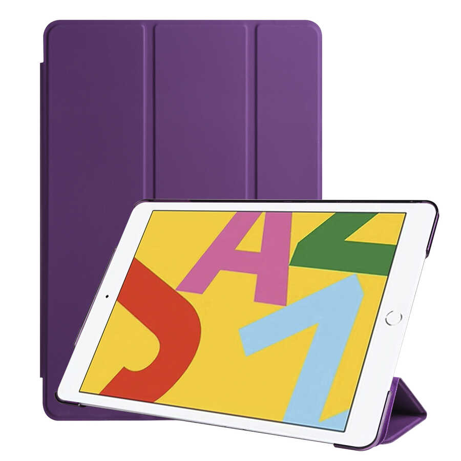 Apple iPad 10.2 (8.Nesil) Zore Smart Cover Standlı 1-1 Kılıf - 13