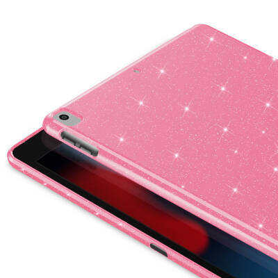 Apple iPad Pro 10.5 (7 Generation) Glitter Shiny Appearance Zore Tablet Koton Case - 7