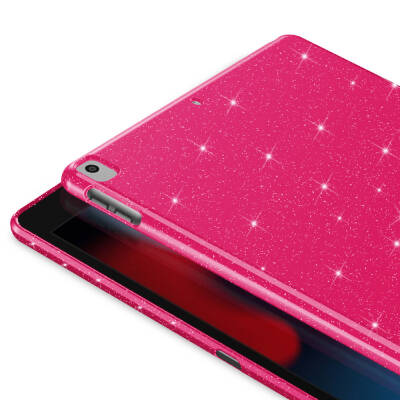 Apple iPad Pro 10.5 (7 Generation) Glitter Shiny Appearance Zore Tablet Koton Case - 12