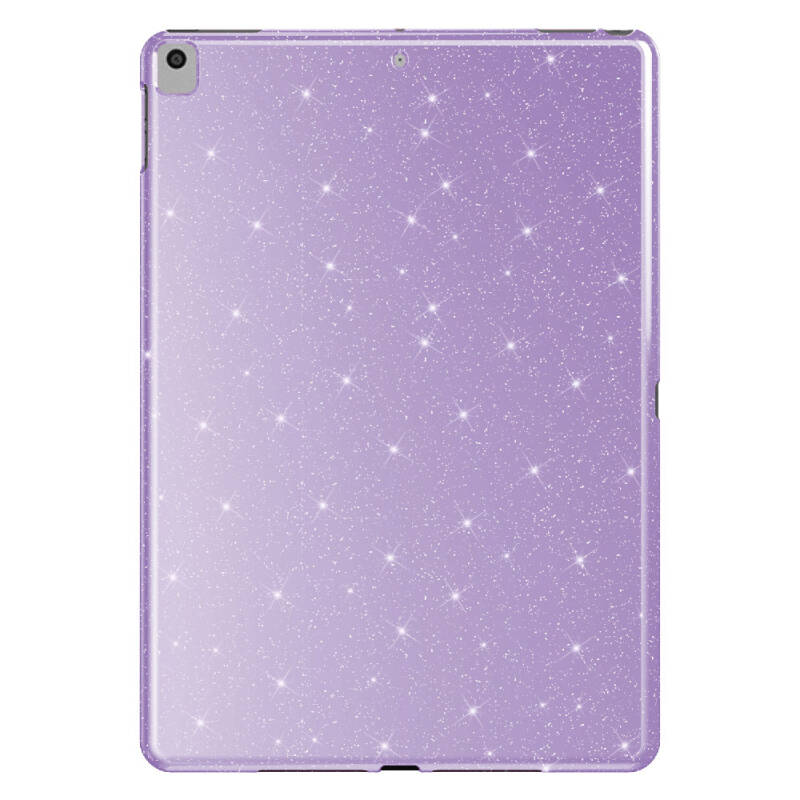 Apple iPad Pro 10.5 (7 Generation) Glitter Shiny Appearance Zore Tablet Koton Case - 24