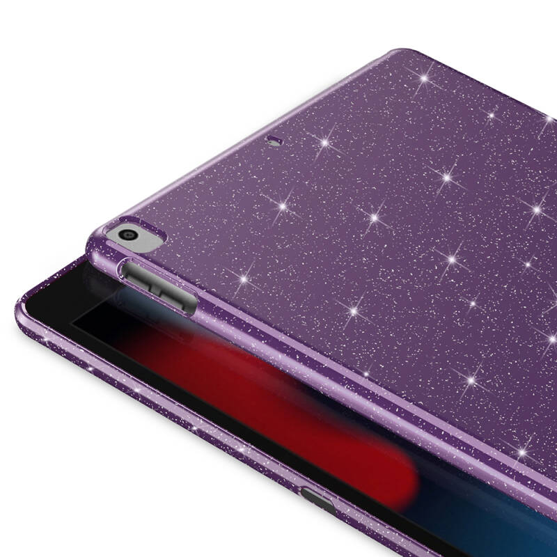 Apple iPad Pro 10.5 (7 Generation) Glitter Shiny Appearance Zore Tablet Koton Case - 8