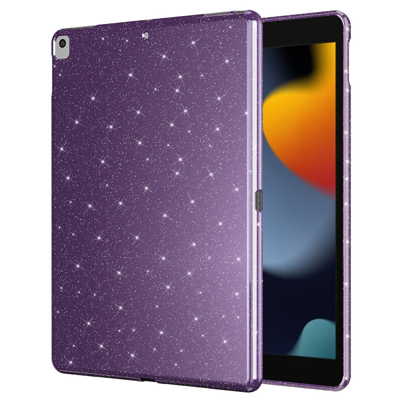 Apple iPad Pro 10.5 (7 Generation) Glitter Shiny Appearance Zore Tablet Koton Case - 4